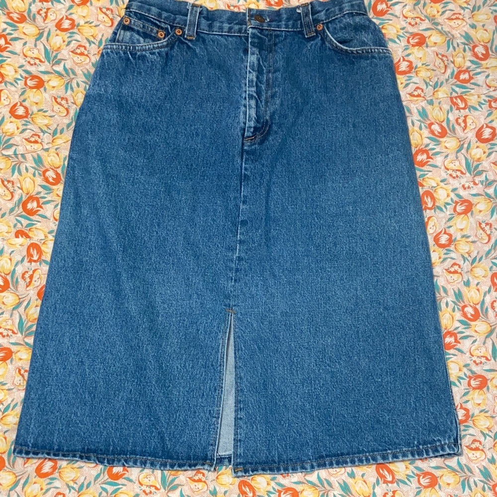 Denim Blue Women's Skirt